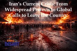 وضعیت ایران در بحران کنونی: از اعتراضات گسترده تا هشدار جهانی برای ترک کشور