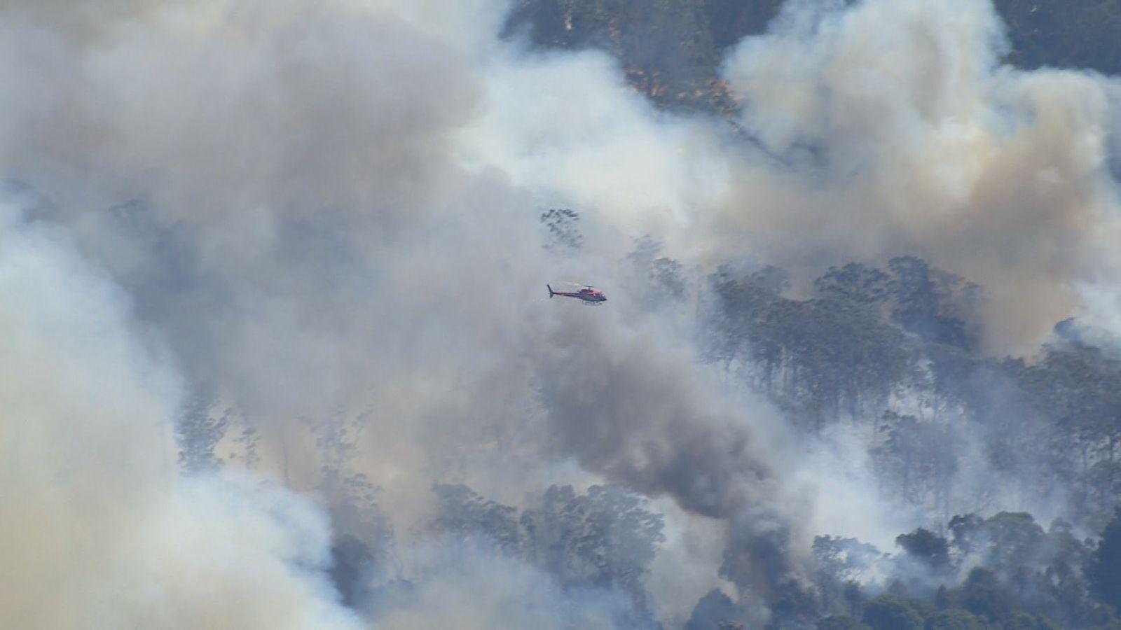 گسترش آتش‌سوزی جنگل در ویکتوریا؛ صدور هشدار برای ساکنان بخش‌ جنوب غربی