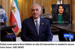 دیدگاه‌های شاهزاده رضا پهلوی درباره مداخله نظامی آمریکا در ایران و نحوه گذار پس از جمهوری اسلامی