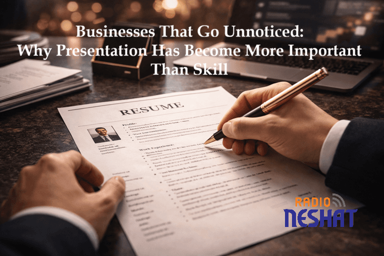 کسب‌وکارهایی که دیده نمی‌شوند.چرا نحوه معرفی، مهم‌تر از خودِ مهارت شده است؟