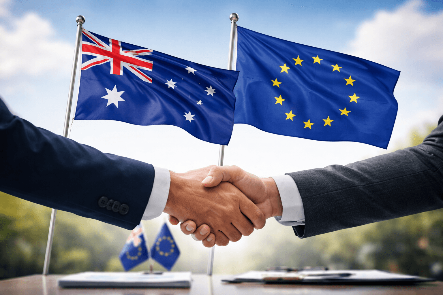 توافق بزرگ در راه است؛ استرالیا و اروپا در آستانه امضای پیمان تجارت آزاد