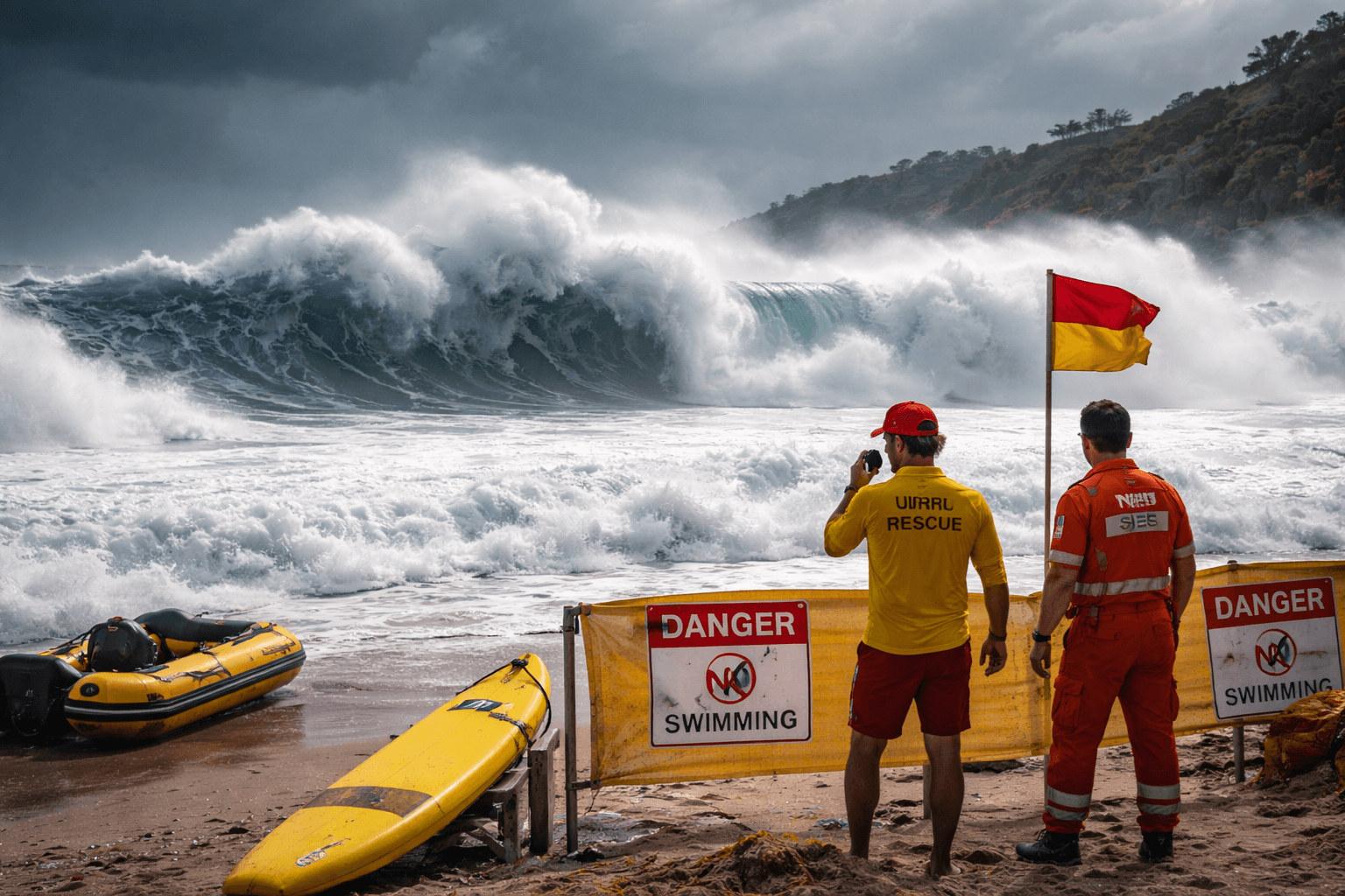 هشدار شدید هواشناسی در استرالیا؛ امواج تا ۵ متر سواحل شرقی را تهدید می‌کند