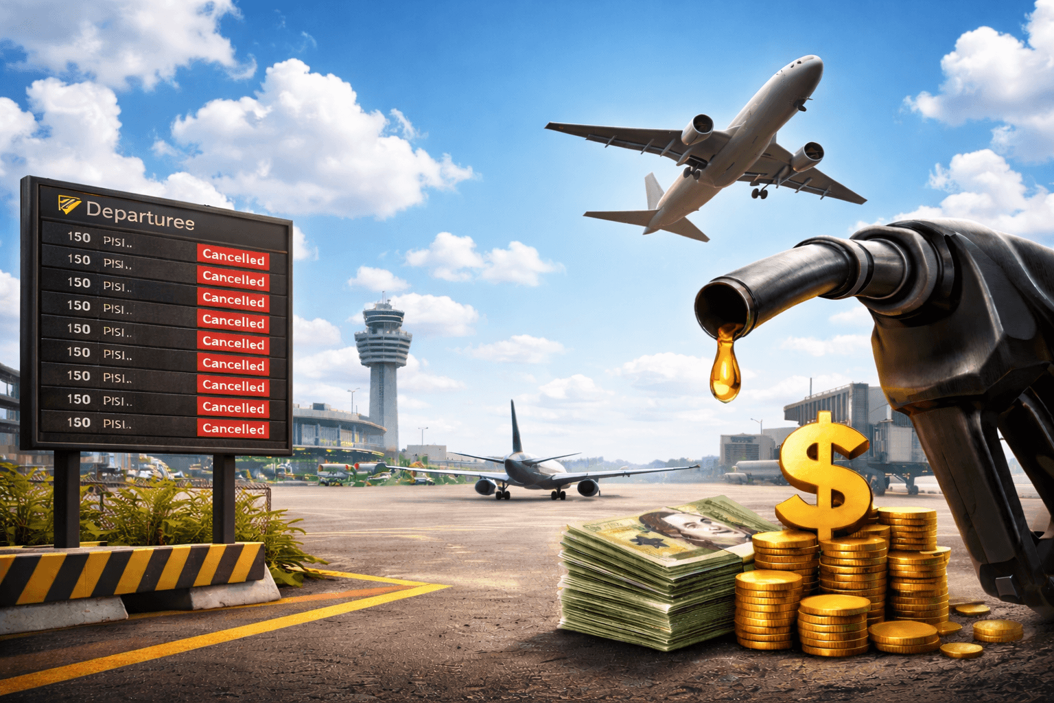 گرانی سوخت، پروازها را کم کرد؛ افزایش قیمت بلیت در راه است