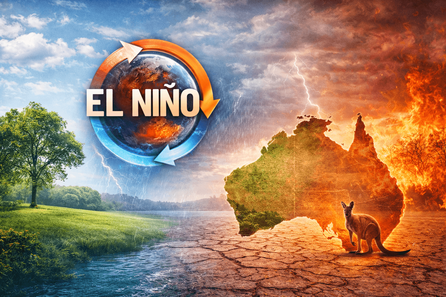 استرالیا در آستانه یک تغییر خطرناک آب‌وهوایی؛ «سوپر ال‌نینو» در راه است