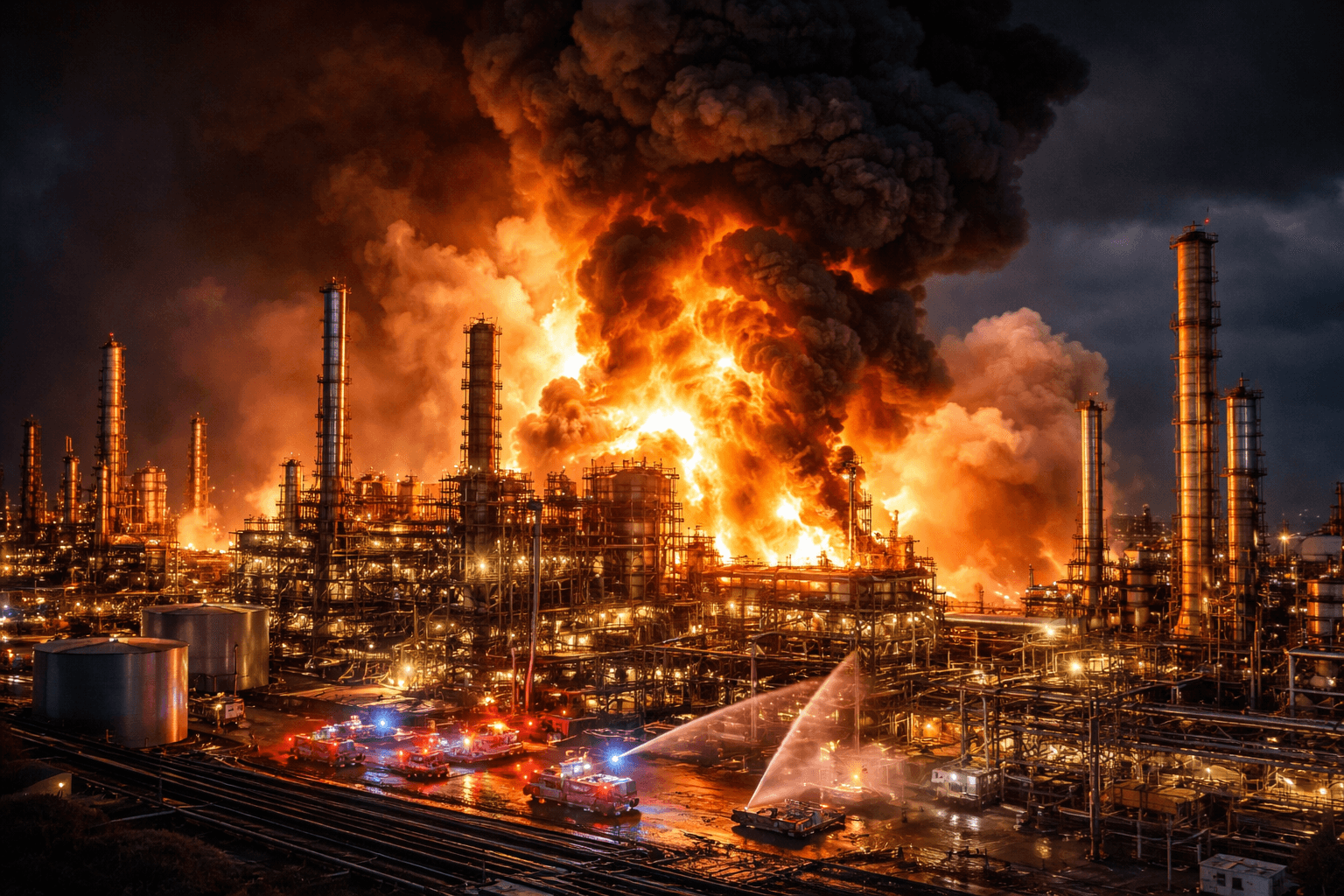 اختلال در قلب تأمین سوخت استرالیا؛ آتش‌سوزی پالایشگاه جیلانگ زنگ خطر بازار بنزین را به صدا درآورد