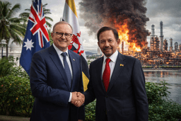 استرالیا در میانه بحران سوخت به برونئی نزدیک‌تر شد؛ توافقی برای مهار فشار انرژی و حمایت از کشاورزی