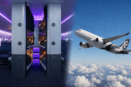 تخت خواب در کلاس اکونومی؛ نوآوری بی‌سابقه Air New Zealand برای پروازهای طولانی