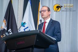 حضور سناتور رف سیکونه در «پرشین آوارد نایت ۲۰۲۶»؛ تأکید بر اتحاد سیاسی استرالیا در حمایت از مردم ایران