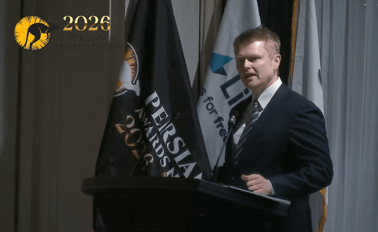 حضور کیت وولاهان در «پرشین آوارد نایت ۲۰۲۶»؛ تأکید بر همبستگی با مردم ایران و امید به آینده‌ای آزاد