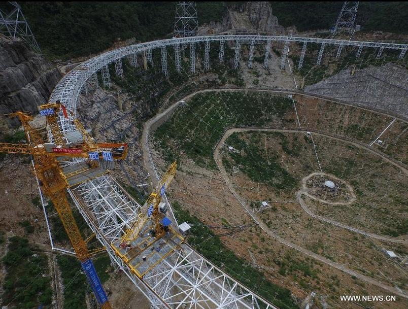 بزرگترین و حساس ترین تلسکوپ رادیویی جهان