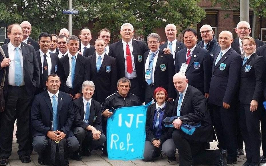 دکتر کیوان دهناد تنها داور آسیایی فینال مسابقات جهانی پیشکسوتان جودو 2015 