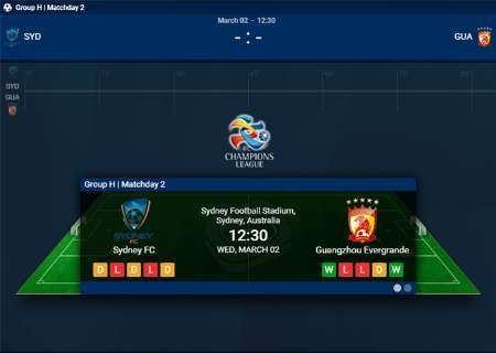 قضاوت فغانی در دیدار سیدنی استرالیا و گوانگژو چین