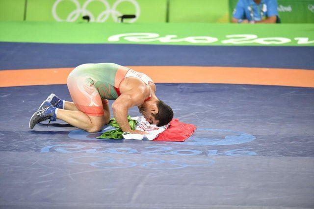 قاسم رضایی دومین مدال برنز المپیک ریو در رشته کشتی فرنگی برای ایران  را کسب کرد