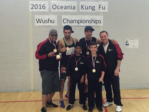 شهروندان ایرانی استرالیایی در مسابقات ووشو جام اقیانوسیه 2016 ، مدال طلای این رشته ورزشی را بدست آوردند