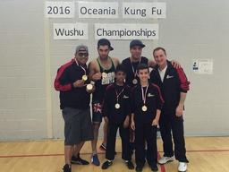 شهروندان ایرانی استرالیایی در مسابقات ووشو جام اقیانوسیه 2016 ، مدال طلای این رشته ورزشی را بدست آوردند