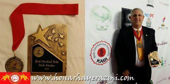 دکتر کیوان دهناد بعنوان بهترین استاد هنرهای رزمی 2016 معرفی شد