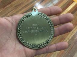 "یاسرزمردی" شهروند ایرانی مقیم استرالیا مدال طلای ووشو 2017 را به گردن آویخت