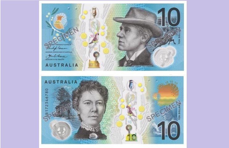  ده دلارى جديد وارد بازار استراليا شد