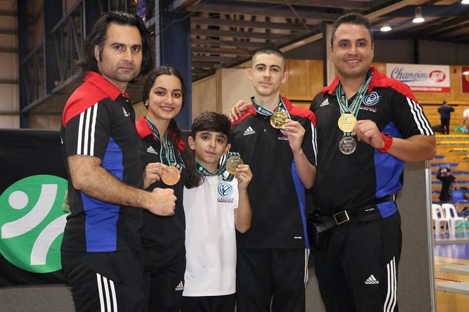  پنج مدال رنگارنگ، دست آورد تکواندوکاران ایرانی ساکن استرالیا در مسابقات تکواندو2017