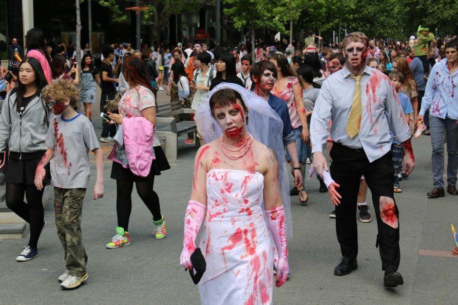 رویدادهای استرالیا...ملبورن / راهپیمای زامبی ها در ملبورن ( Melbourne Zombie Walk)  شنبه 4 نوامبر2017
