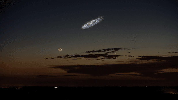  اندازه کهکشان "آندرومدا" توسط اختر شناسان استرالیا مشخص شد