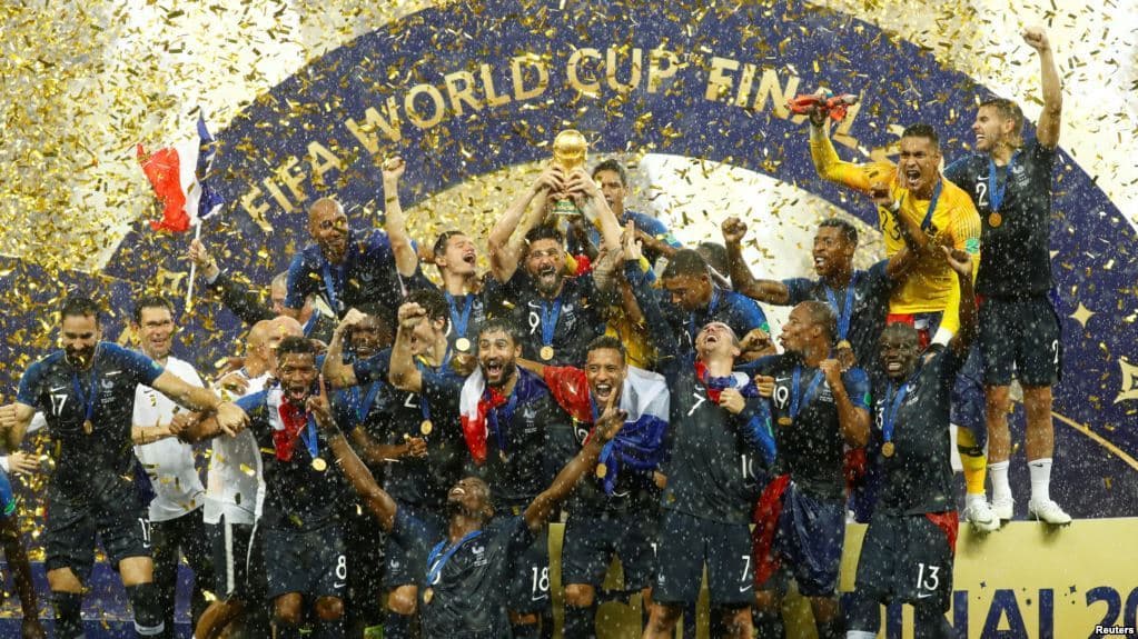 فرانسه در یک فینال پر گل قهرمان جام جهانی فوتبال 2018 روسیه شد