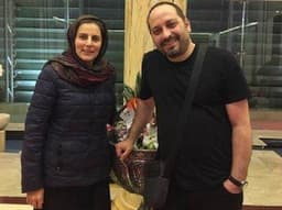  تصویر منتشر شده از نگار قدسی در خاک ایران پس از آزادی