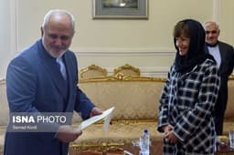 سفیر جدید استرالیا در ایران استوارنامه خود را تقدیم ظریف کرد