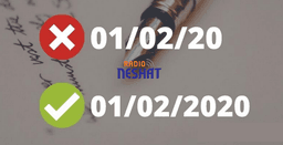 هشدار/ در سال جدید میلادی 2020 تاریخ را بصورت ناقص ننویسید