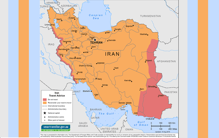 هشدار دولت استرالیا/ برای  سفر به ایران تجدید نظر کنید