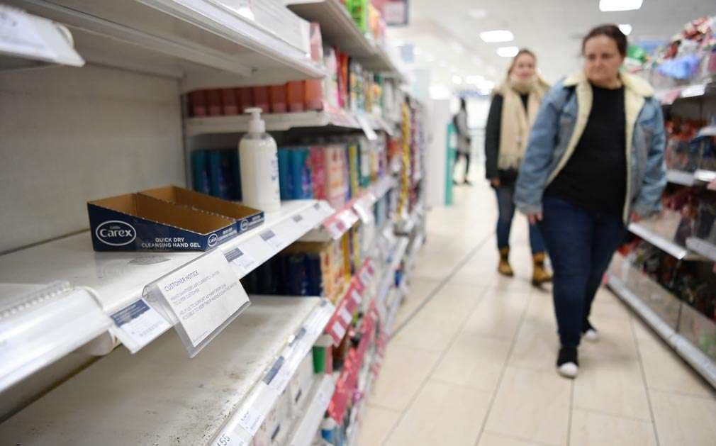 ممانعت مقامات مسئول استرالیا از ارسال مواد ضدعفونی کننده دست در صورت عدم اظهار فرستنده