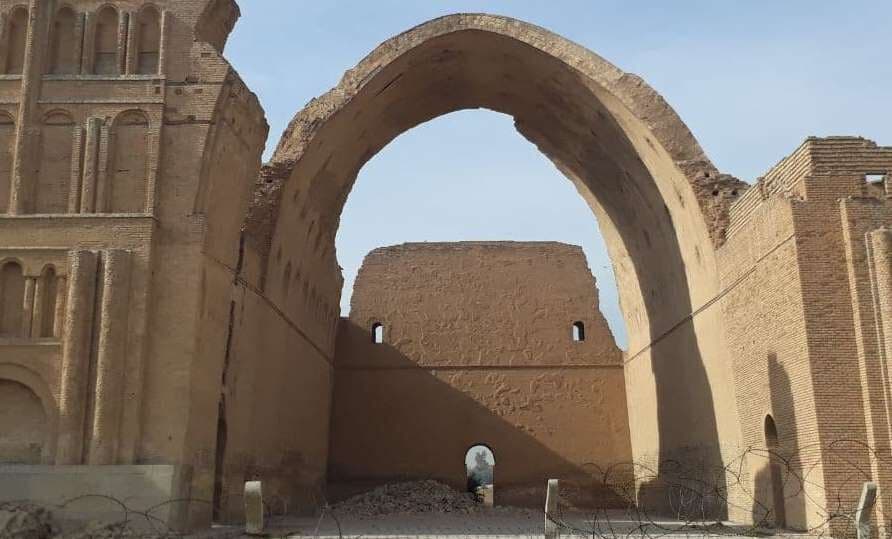 مرمت طاق کسرای عراق با کمک و هزینه ایران