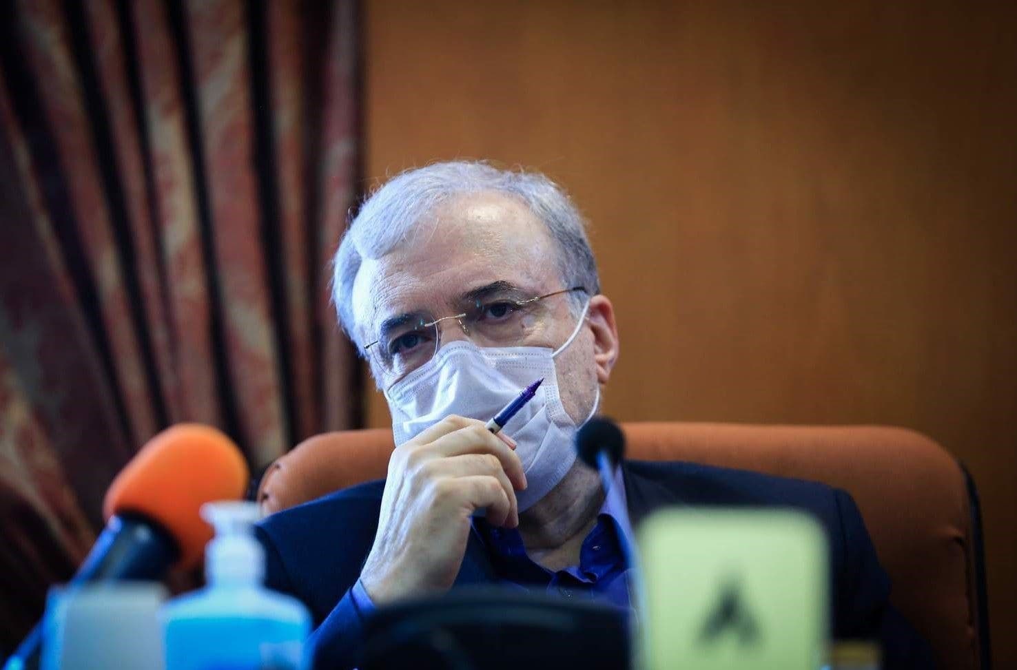 وزیر بهداشت ایران: رنگ بندی کرونایی شادتر را اعلام کردیم