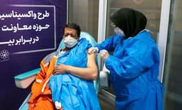 درخواست ایران از صلیب‌سرخ برای واکسیناسیون افغان‌ها