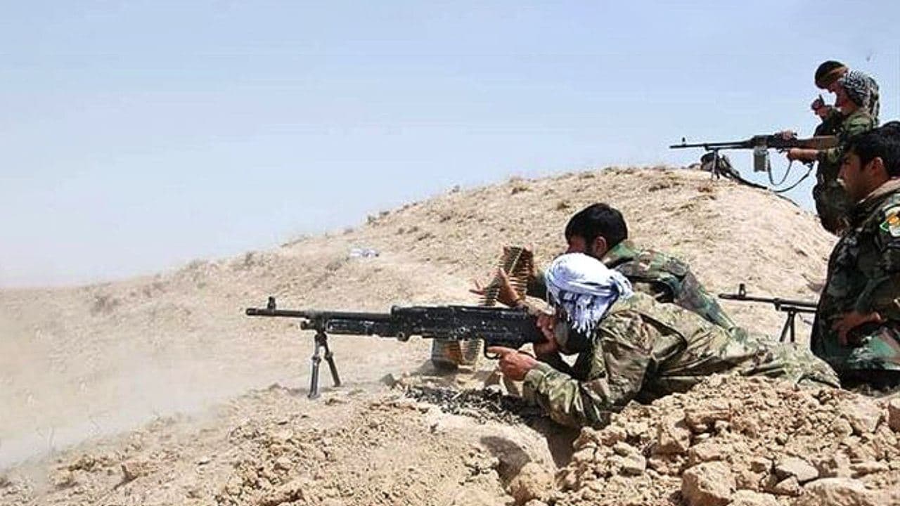 درگیری نیروهای دولتی افغانستان با طالبان