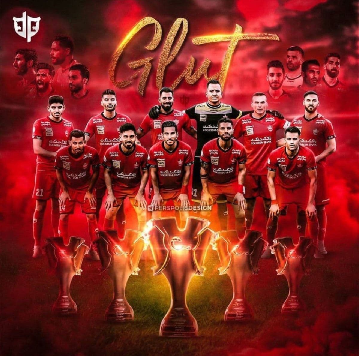 پنجمین قهرمانی پیاپی تیم فوتبال پرسپولیس تهران در لیگ برتر ایران