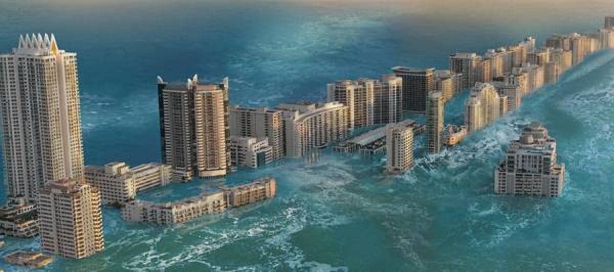 آسیب جدی مناطقی از جهان تا پایان قرن به دلیل افزایش سطح آب دریاها