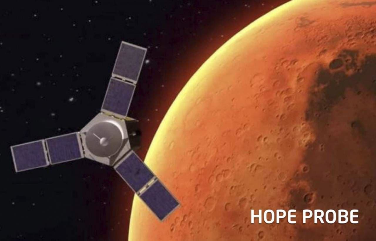 ردیابی طوفان غباری در مریخ توسط مدارگرد اماراتی