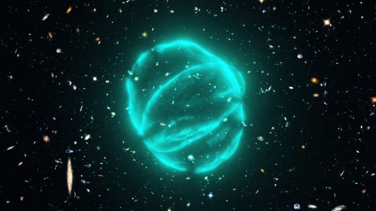 کشف دایره رادیویی عجیب در فضا با وسعت بیش از1 میلیون سال نوری