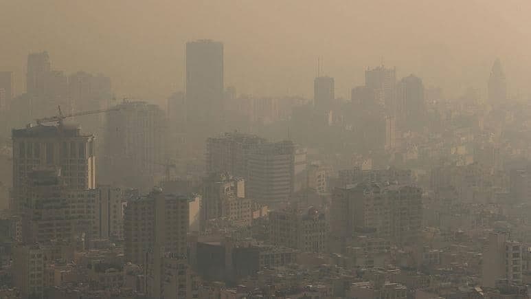 تهران آلوده‌ترین شهر دنیا شد