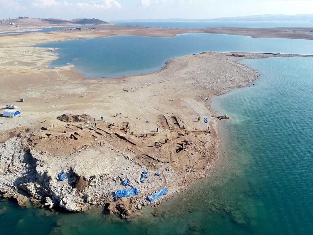 خشکسالی در عراق یک شهر 3400 ساله را از زیر آب بیرون آورد