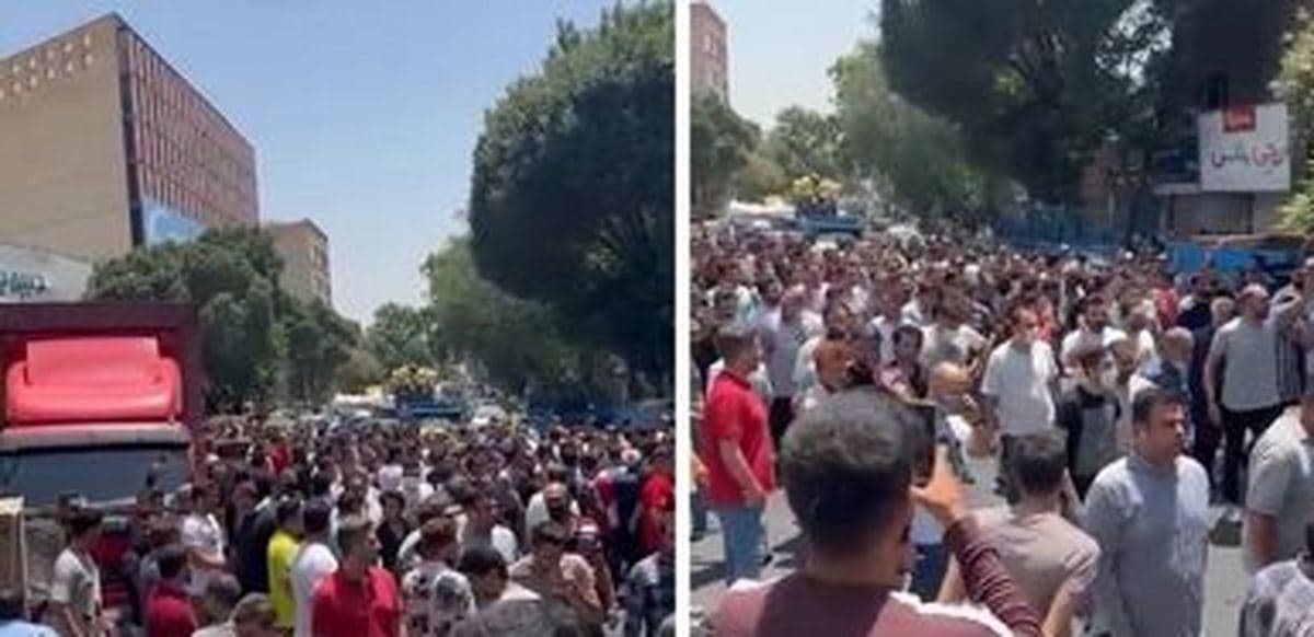 اعتراض مغازه‌داران به افزایش مالیات در ایران