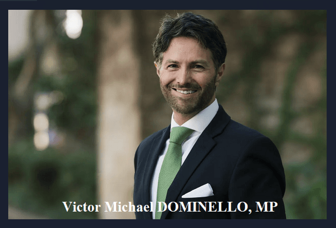 زن، زندگی، آزادی/بیانیه آقای ویکتور دومینلو(Victor Dominello) وزیر و نماینده مجلس نیوسات ولز استرالیا از حزب لیبرال
