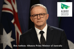 نامه کانون ایرانیان ویکتوریا به آقای آنتونی آلبانیزی(Anthony Albanese)،نخست وزیر استرالیا در خصوص قتل مهسا امینی و اعتراضات در ایران