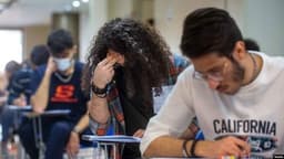 لو رفتن سوالات کنکور در ایران با وجود قطع سراسری اینترنت