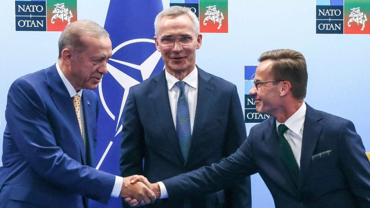 امضای اردوغان برای پیوستن سوئد به ناتو 