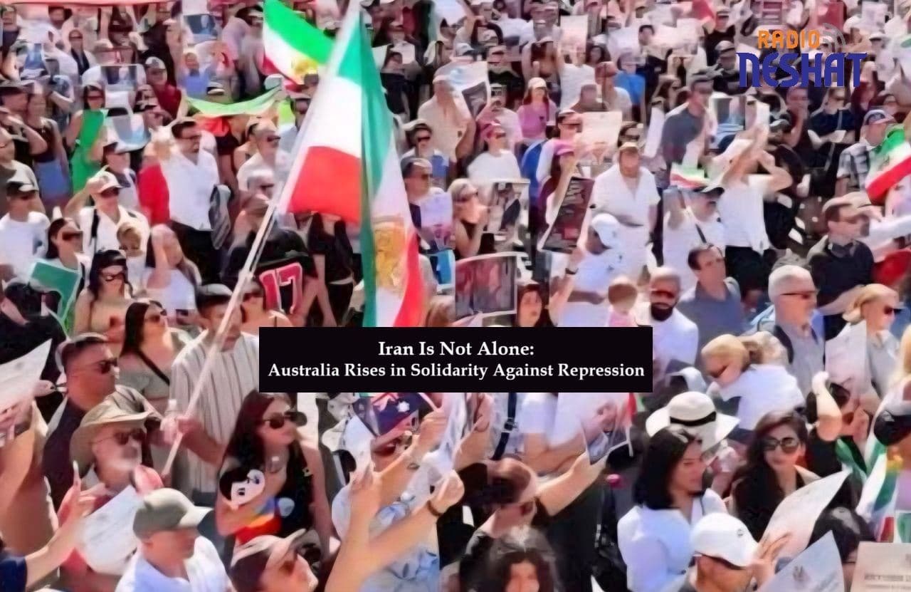 ایران تنها نیست؛ استرالیا با موج همبستگی علیه سرکوب به پا خاست