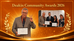 سه افتخار برای رادیو نشاط در یکی از معتبرترین جوایز اجتماعی استرالیا؛ Deakin Community Awards 2026