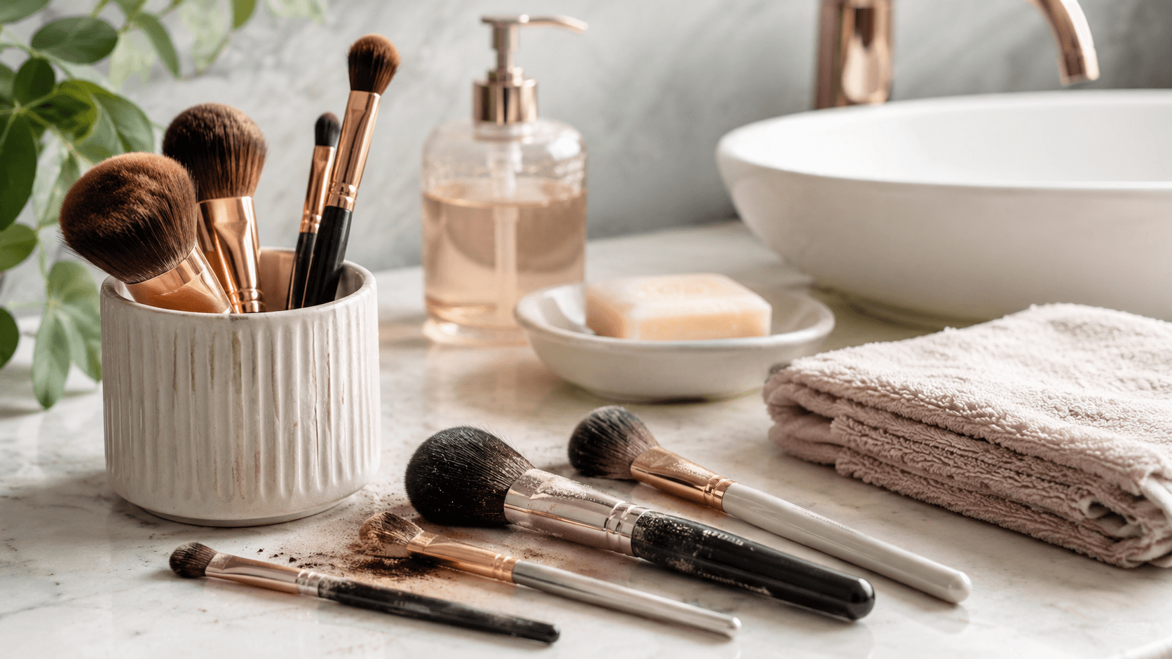 براش آرایشی‌تان را آخرین بار چه زمانی شستید؟