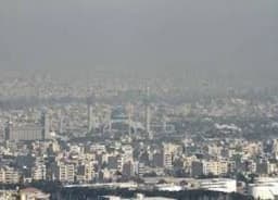 وضیعت هوای شهر اصفهان در ایران قرمز شد